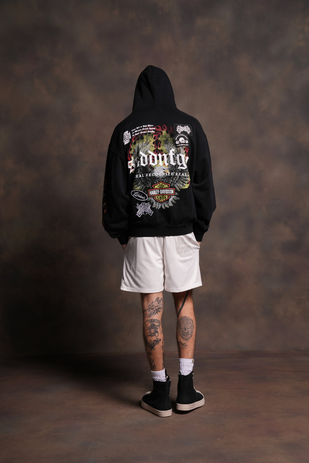 Wings of Fire "Pierce" Hoodie in Black