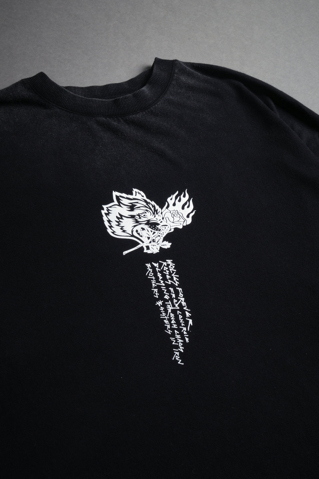 Eternal Fire "Premium" Oversized Tee in Black