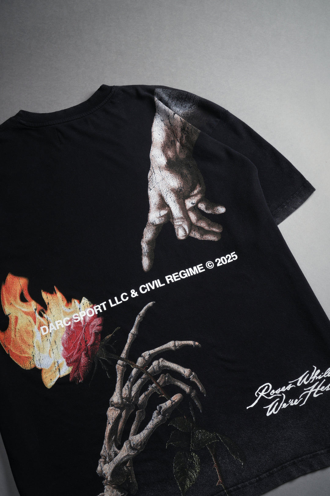 Eternal Fire "Premium" Oversized Tee in Black