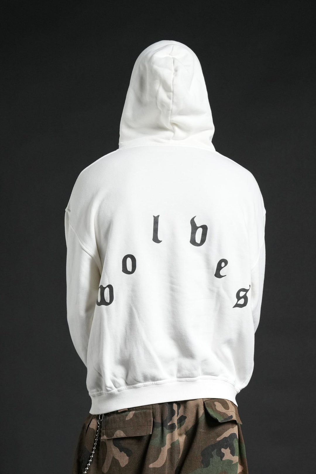 Sith Inferno Pierce Hoodie in Cream