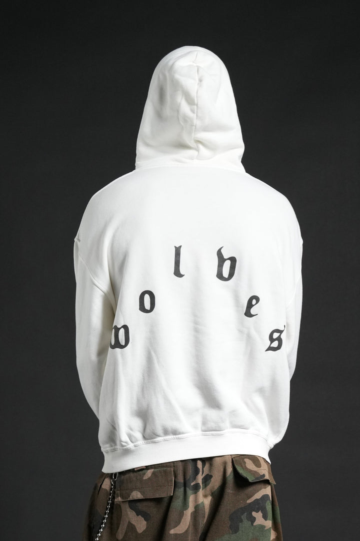 Sith Inferno Pierce Hoodie in Cream