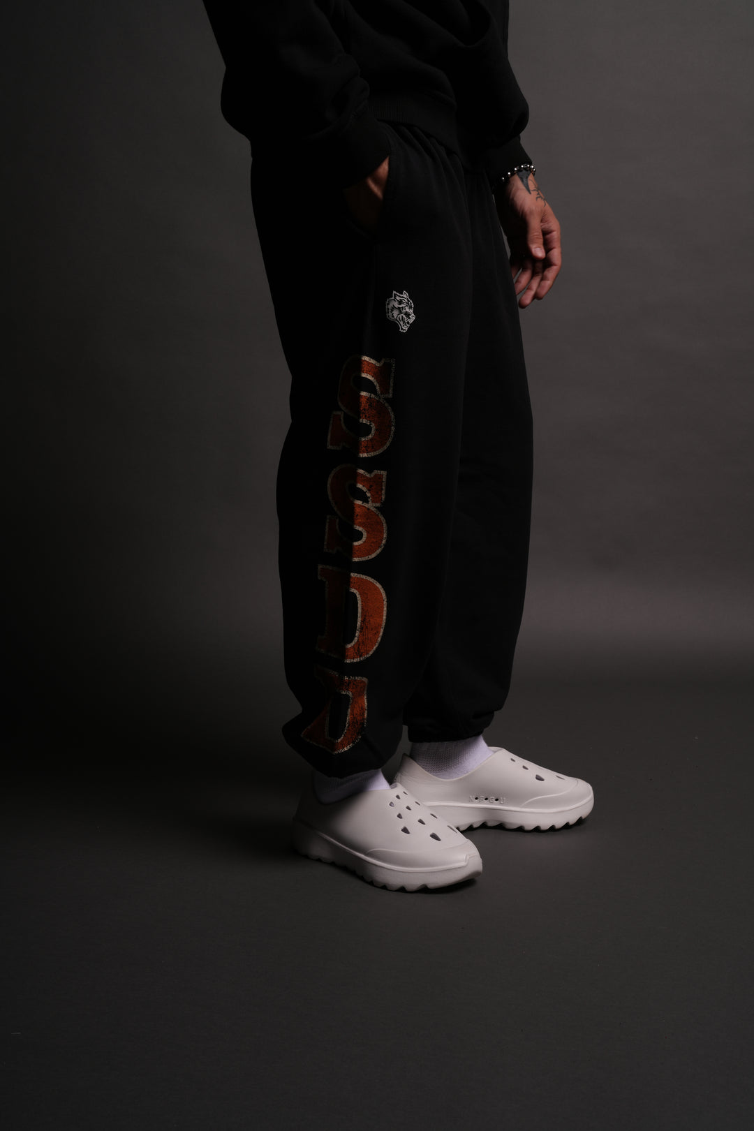SSDD NFGU GYM Lounger Sweat Pants in Black