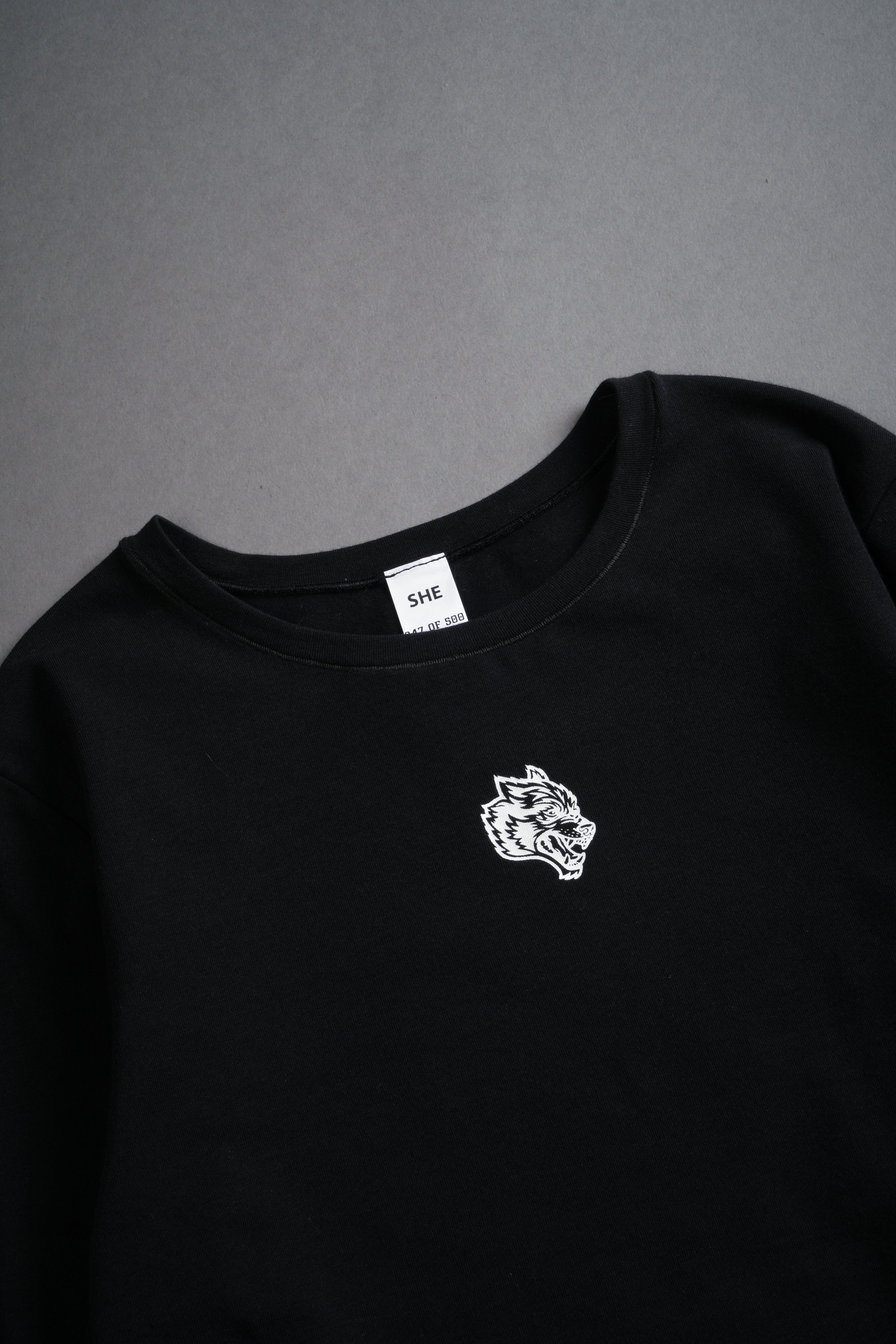 Single Wolf "Eden" L/S Tee in Black
