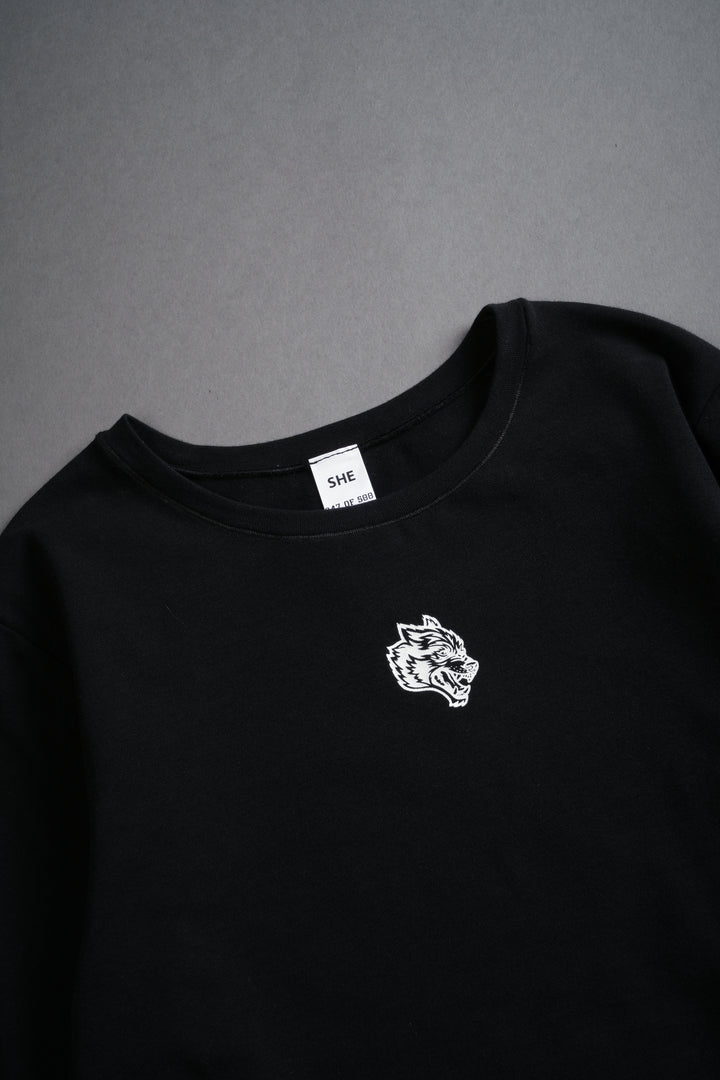 Single Wolf "Eden" L/S Tee in Black