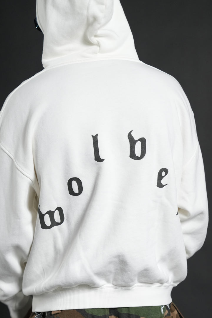 Sith Inferno Pierce Hoodie in Cream