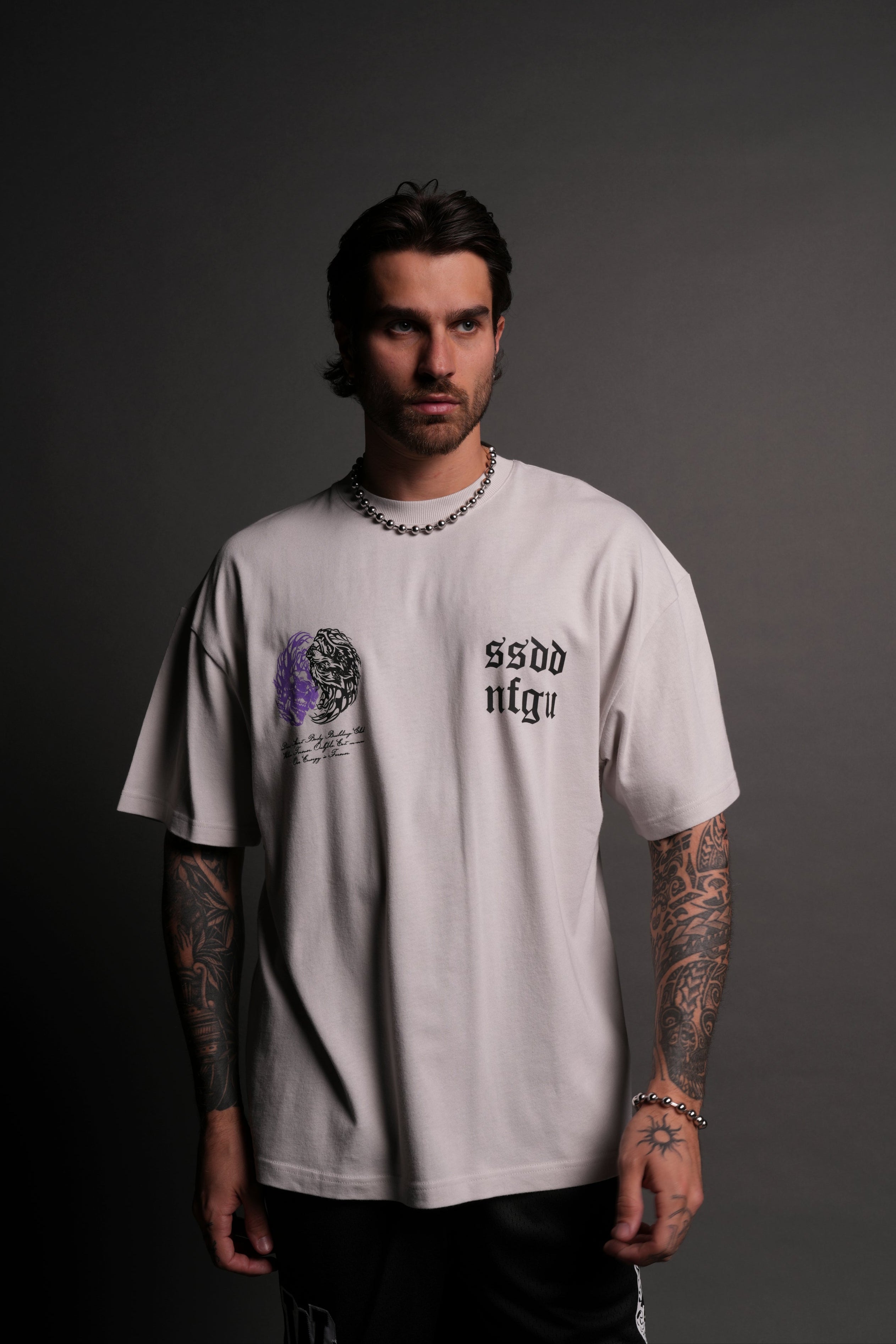 Till Forever V2 "Premium" Oversized Tee in Stone