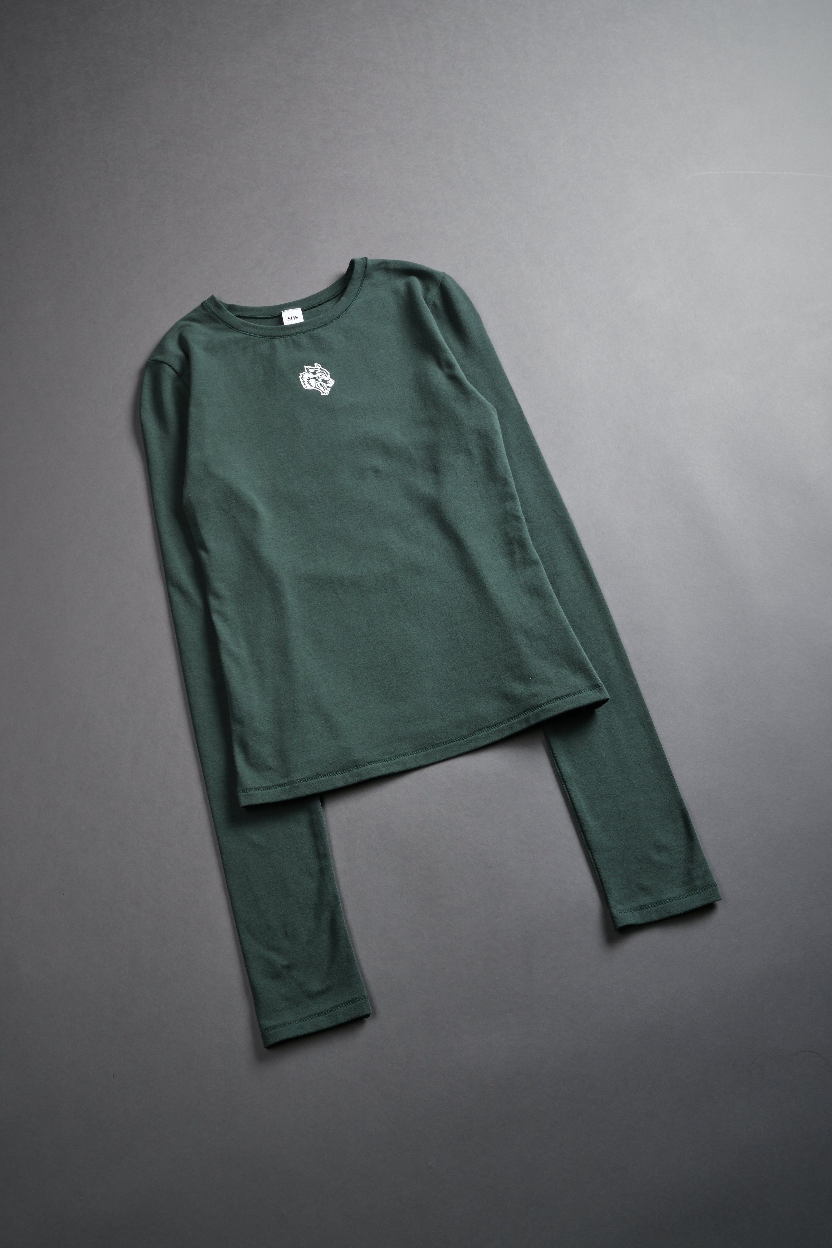 Single Wolf "Eden" L/S Tee in Norse Green