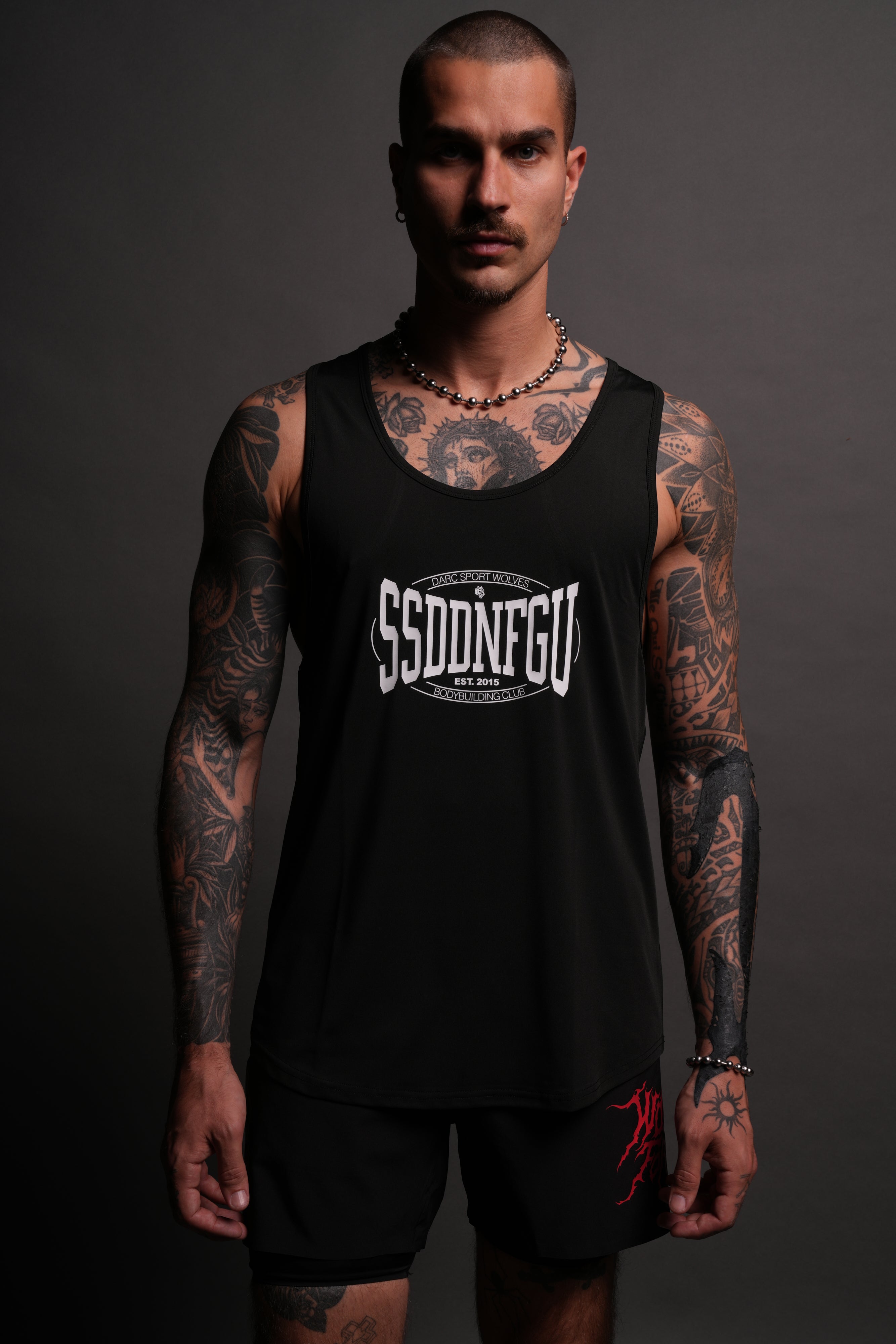 SSDDNFGU FRVR "Dry Wolf" Mecca Tank in Black