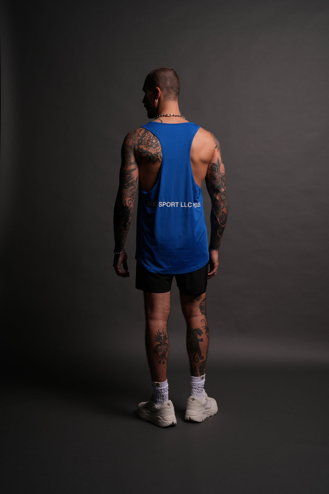SSDDNFGU FRVR "Dry Wolf" Mecca Tank in Cobalt Blue