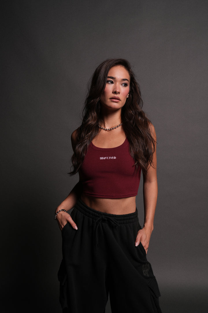 Chopper Classic Ribbed Tank in Velvet