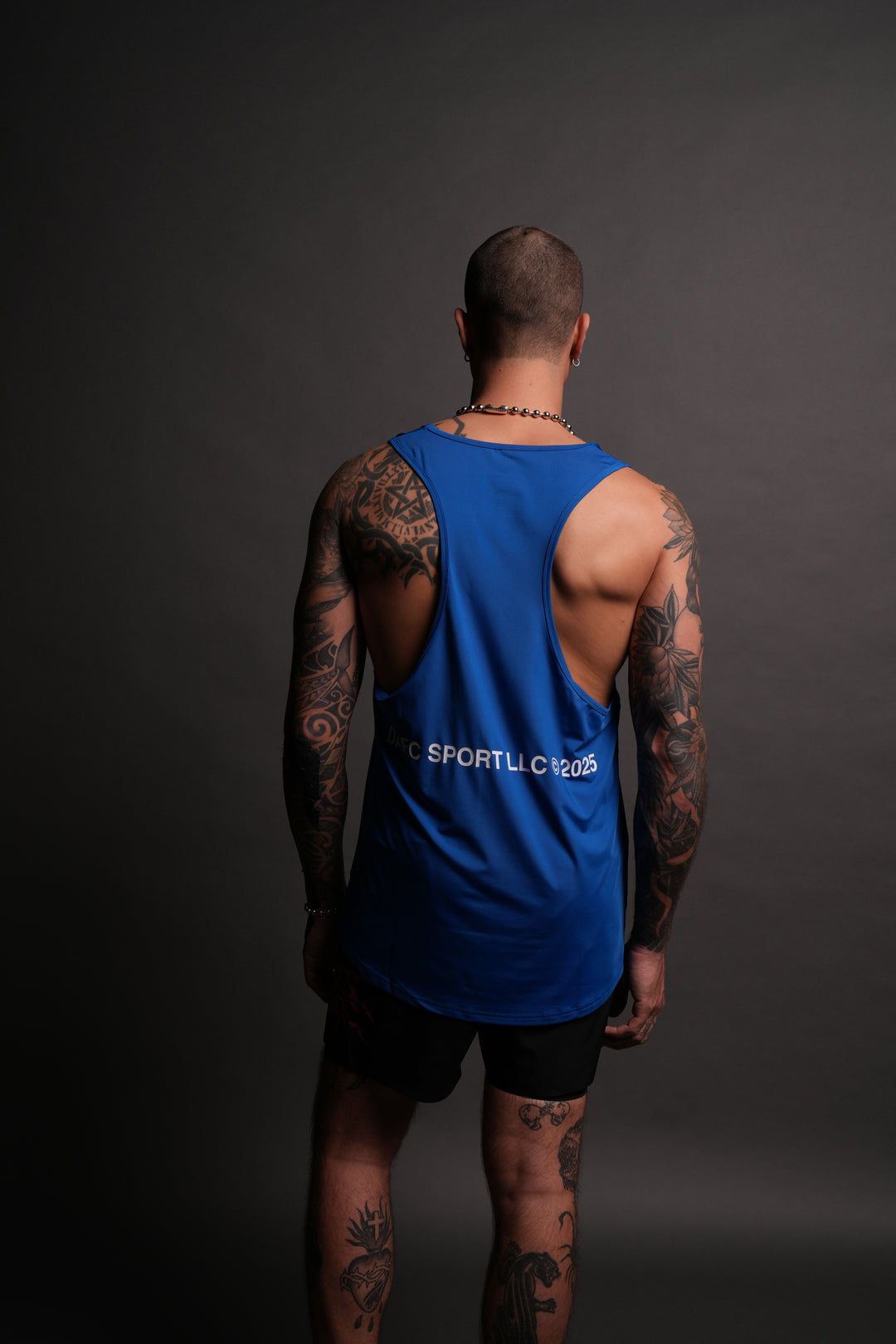 SSDDNFGU FRVR "Dry Wolf" Mecca Tank in Cobalt Blue