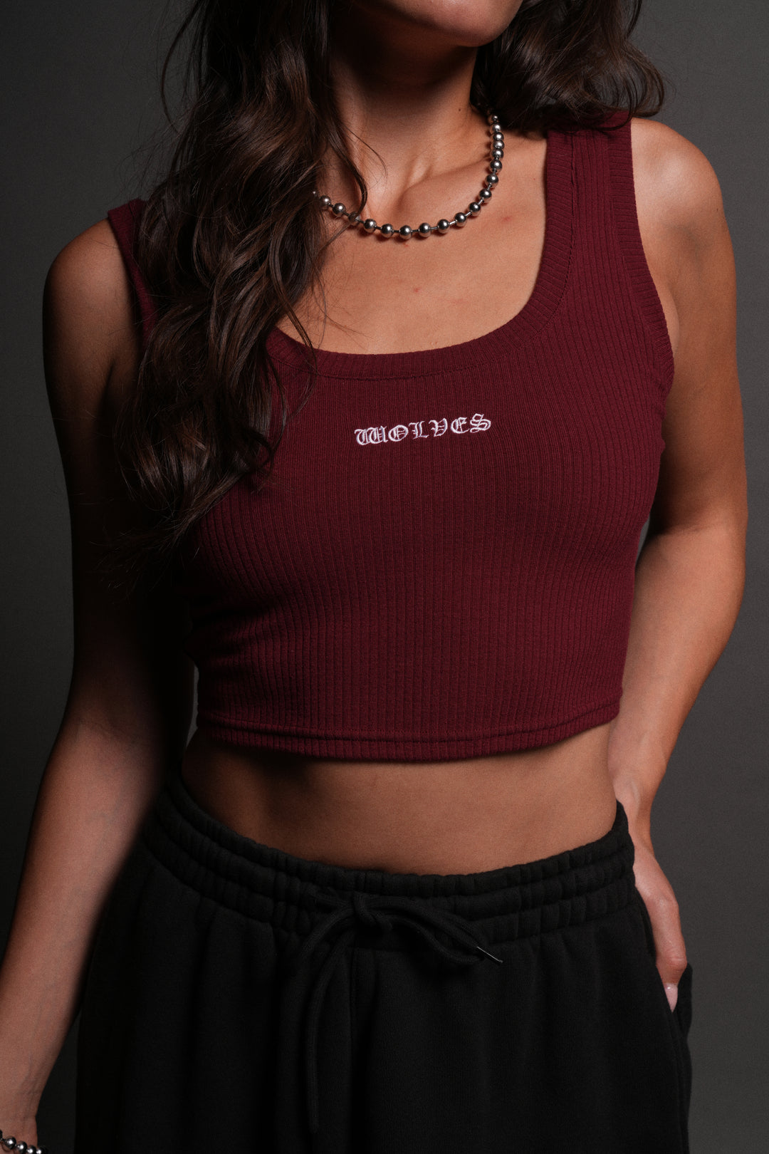 Chopper Classic Ribbed Tank in Velvet