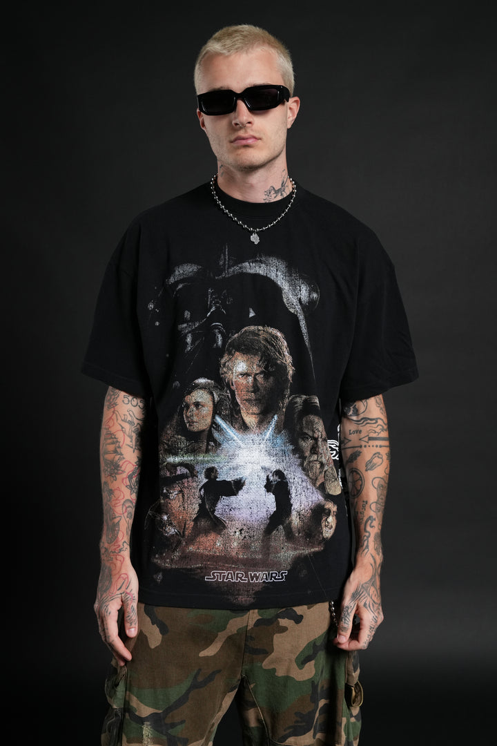 Revenge Of The Sith "Side-By-Side" Series Premium Tee in Black