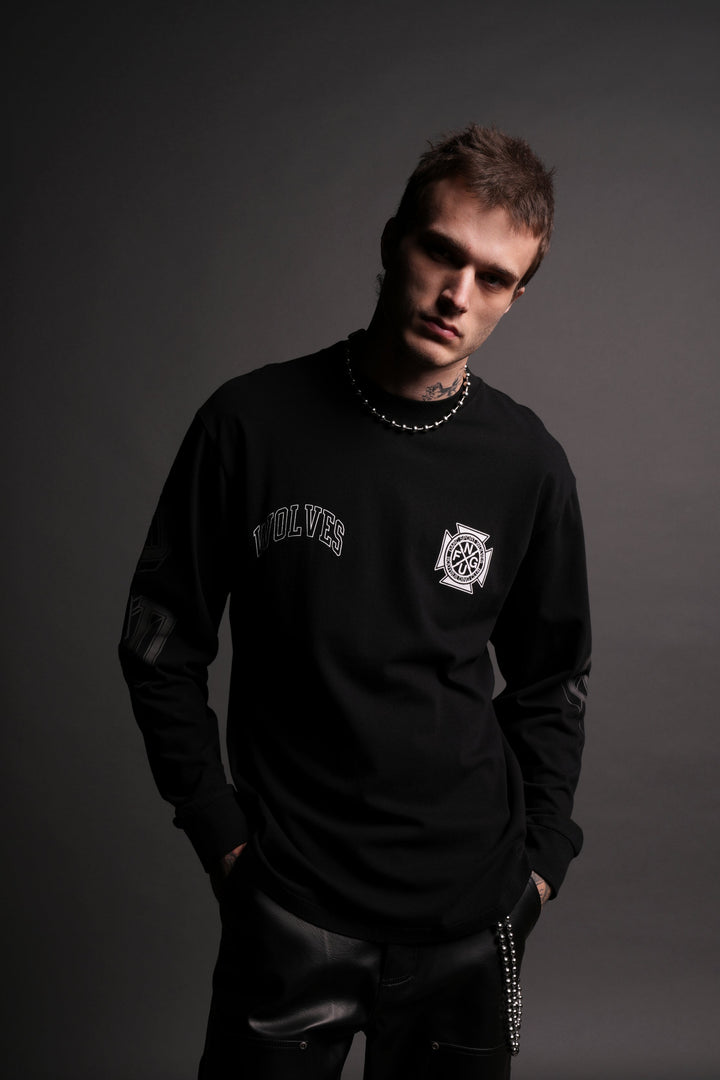 You'll Know It "Premium" L/S Tee in Black