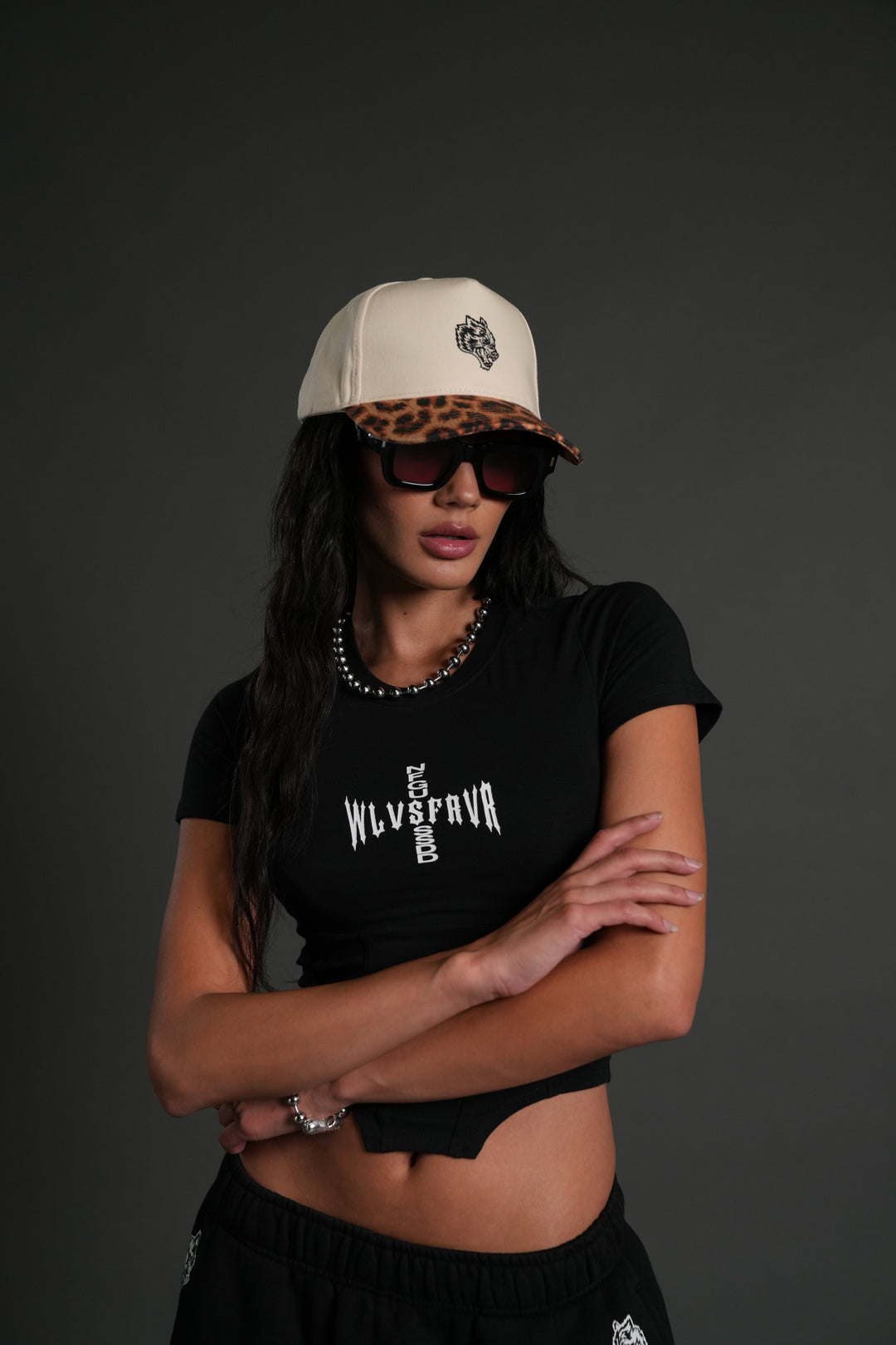Iron Code Salem Corset Tee in Black