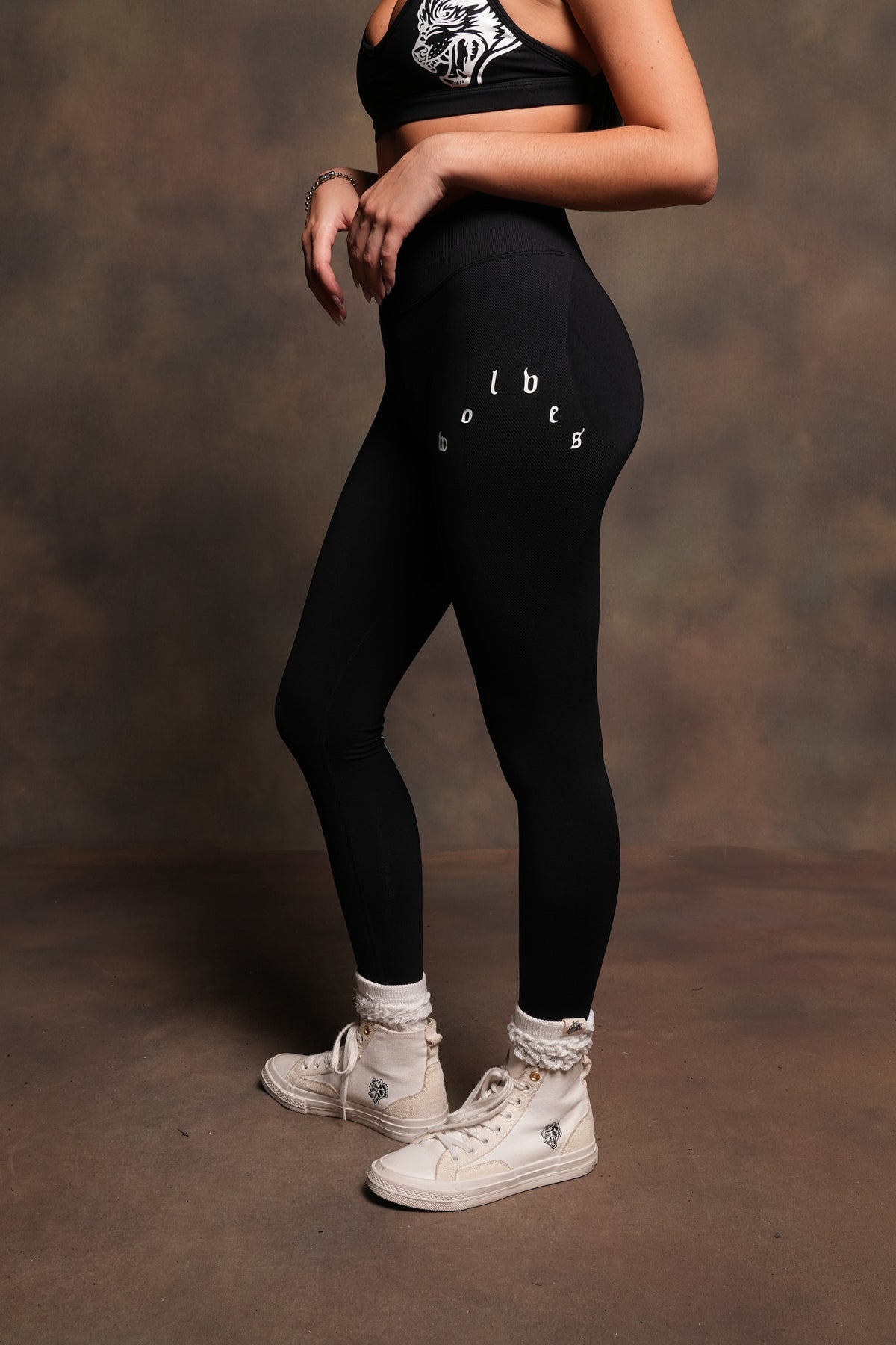 Wolf Pyramid Evey Seamless Leggings In Black
