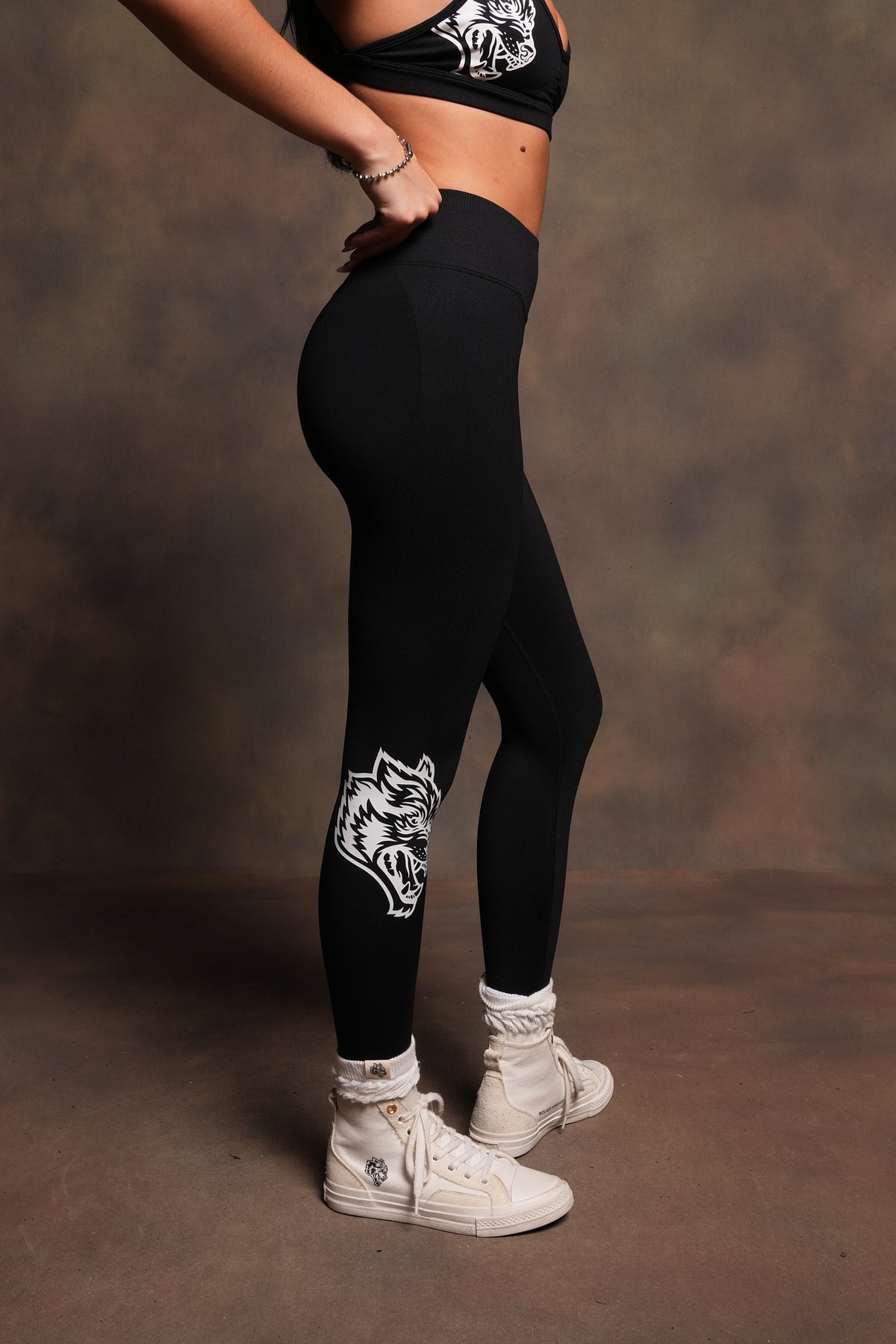 Wolf Pyramid Evey Seamless Leggings In Black