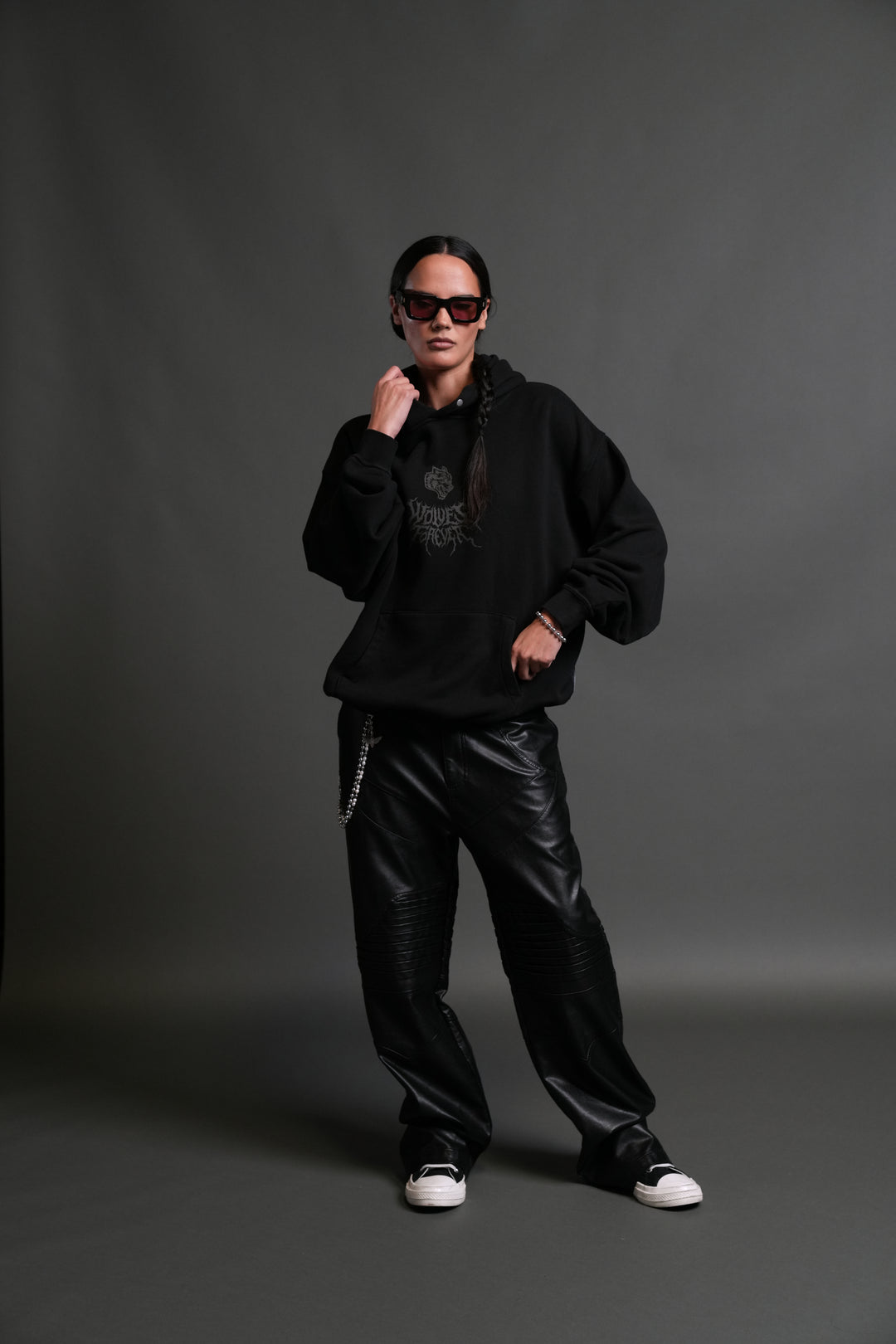 Dark Fate "Pierce" Hoodie in Black