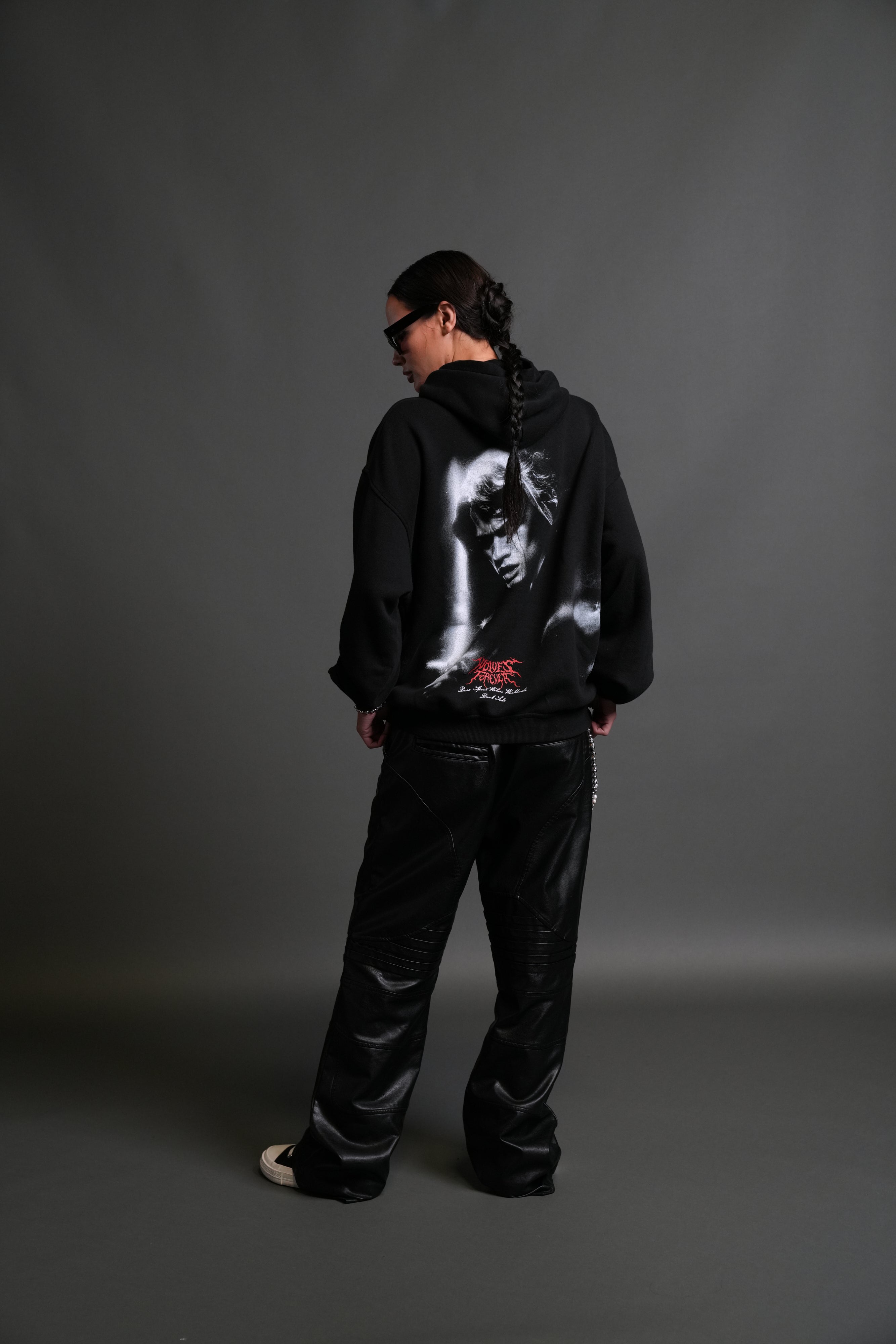 Dark Fate "Pierce" Hoodie in Black