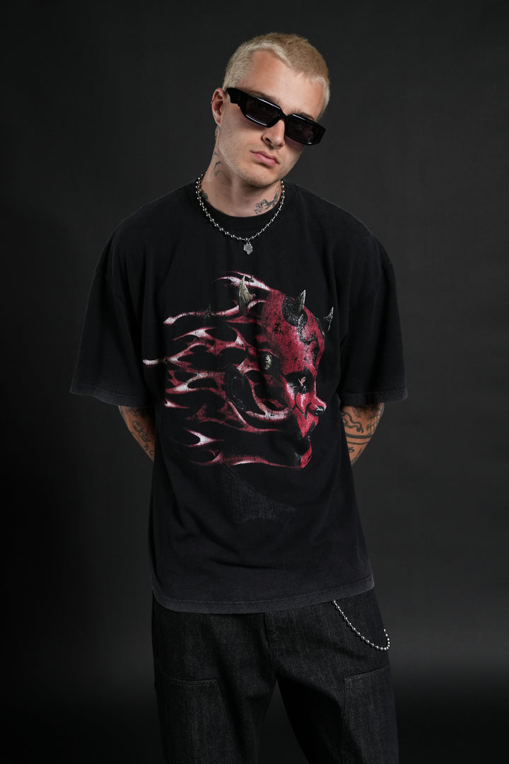 Sith Inferno Premium Oversized Tee in Black