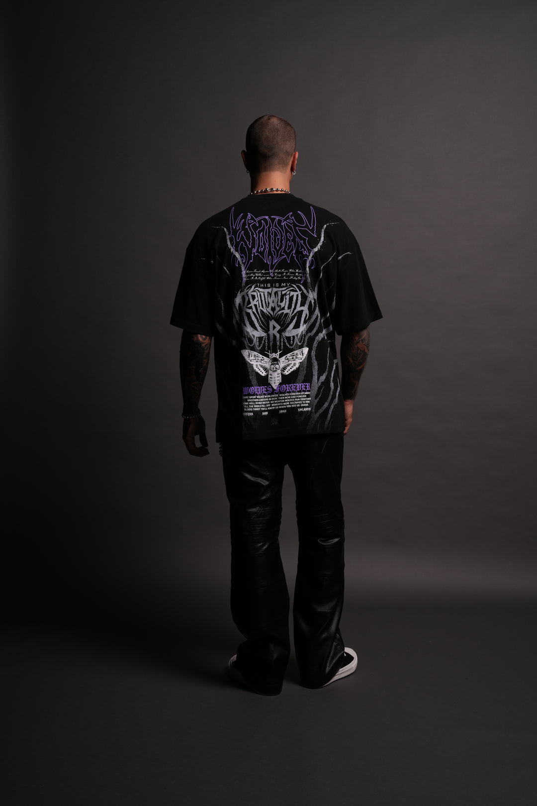 Brutality "Premium" Oversized Tee in Black