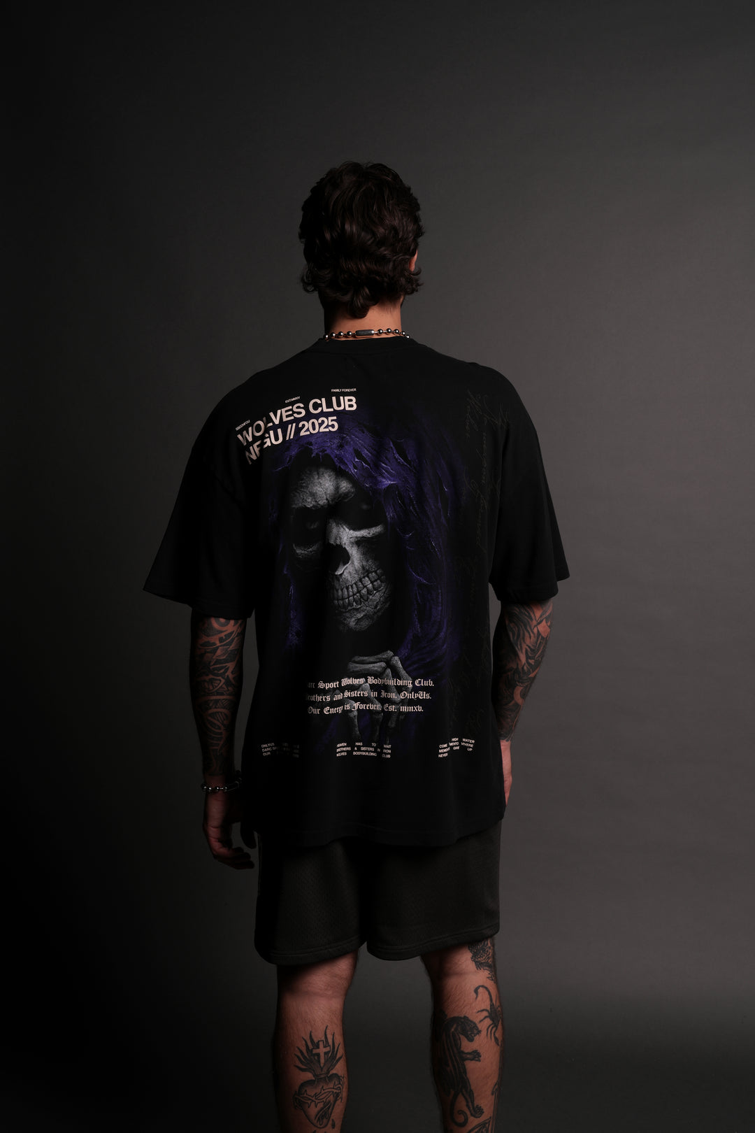 Live Today "Premium" Oversized Tee in Black