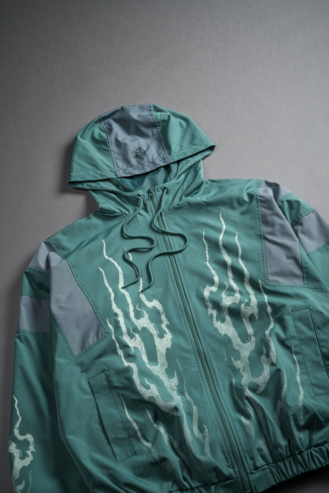 Darc Infernal Brolic Unisex Track Jacket in Norse Green
