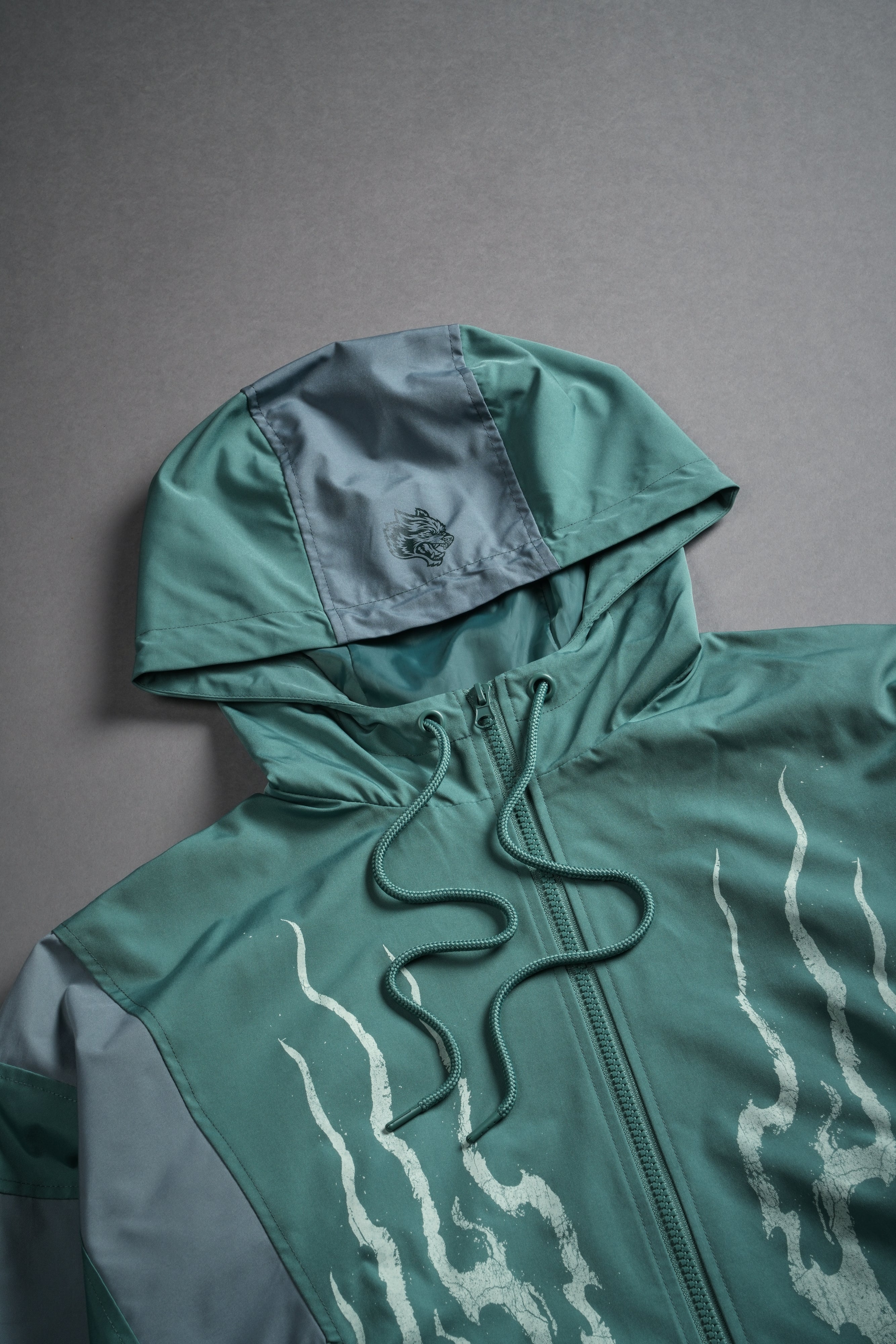 Darc Infernal Brolic Unisex Track Jacket in Norse Green