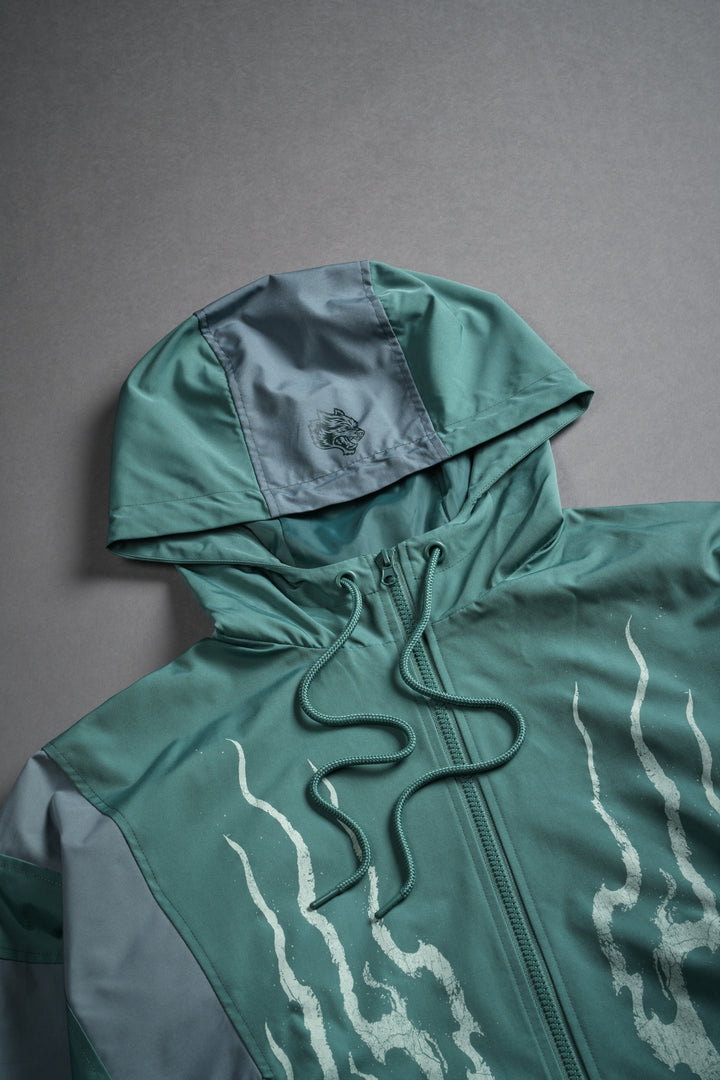 Darc Infernal Brolic Unisex Track Jacket in Norse Green