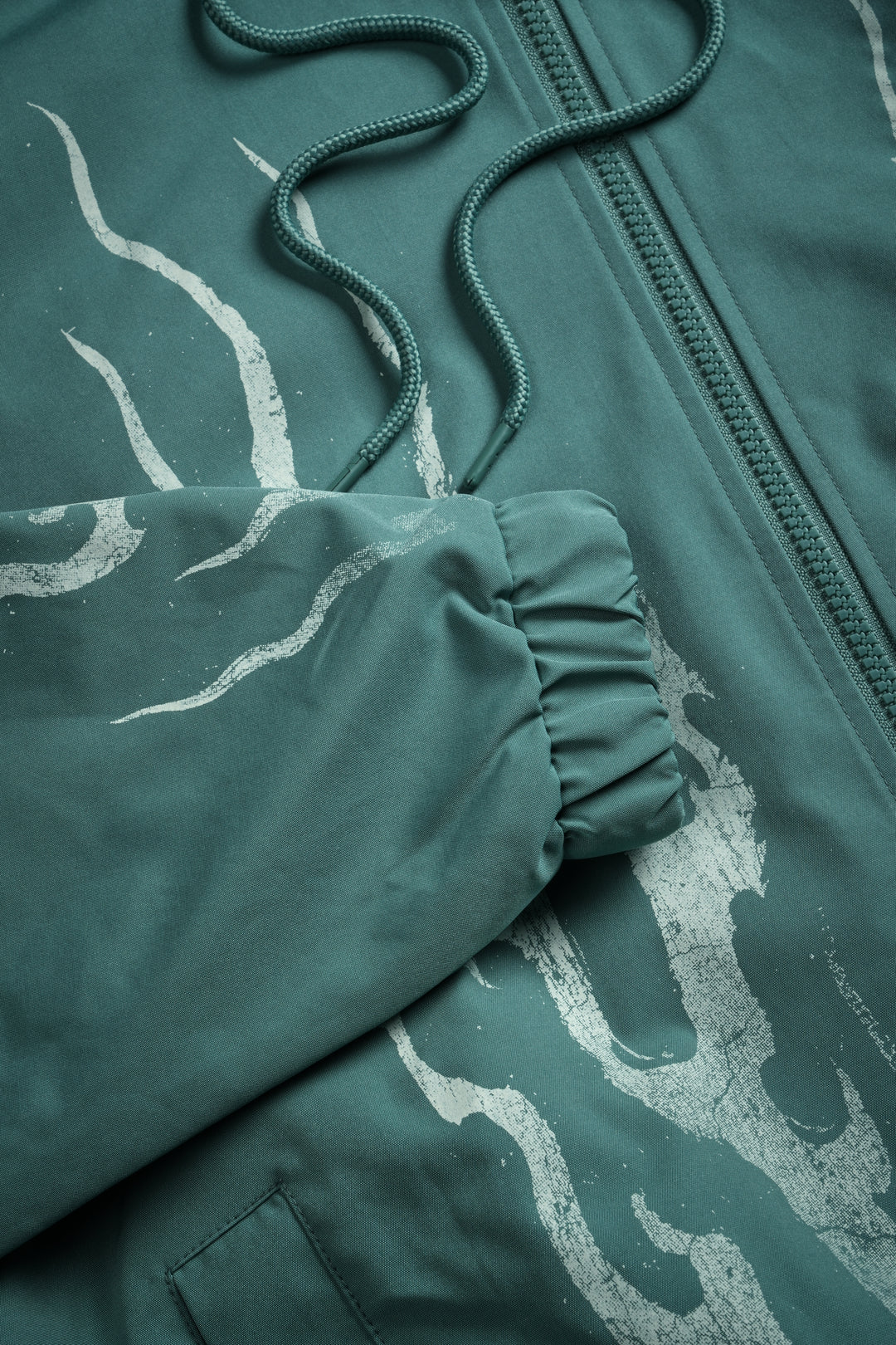 Darc Infernal Brolic Unisex Track Jacket in Norse Green