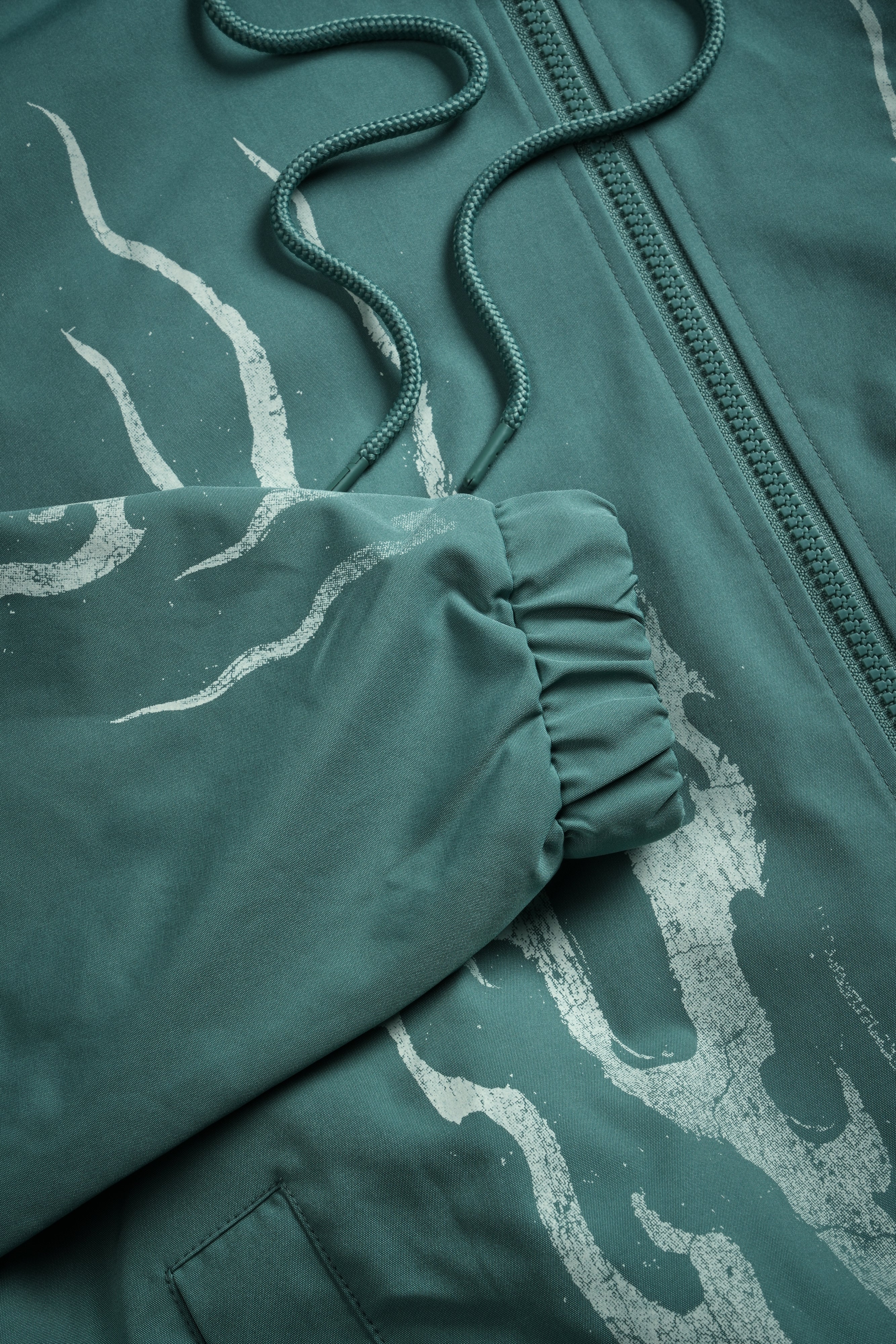 Darc Infernal Brolic Unisex Track Jacket in Norse Green