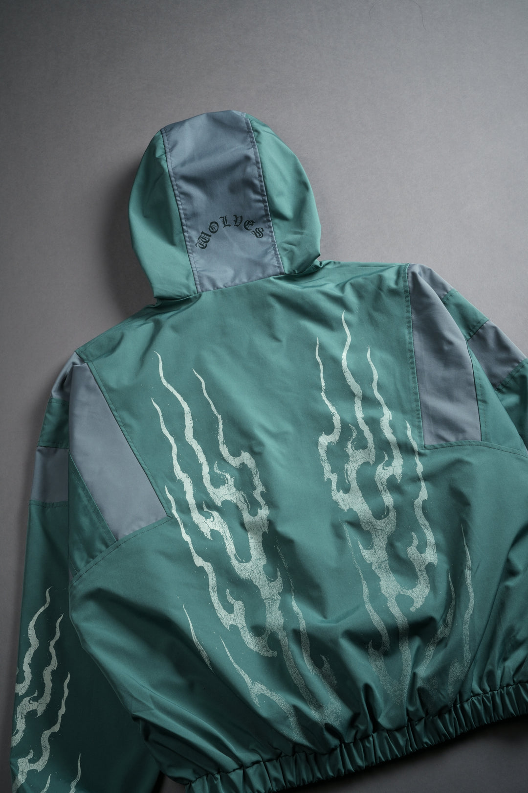 Darc Infernal Brolic Unisex Track Jacket in Norse Green
