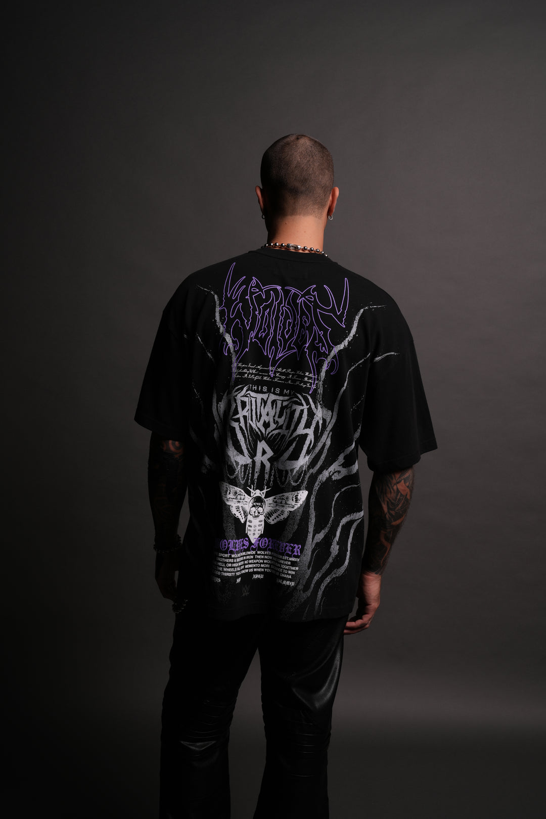Brutality "Premium" Oversized Tee in Black
