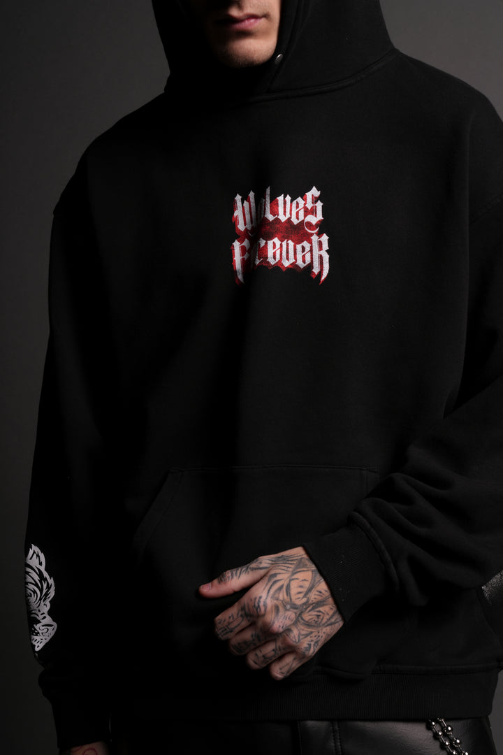 Nuestro Corazón "Pierce" Hoodie in Black