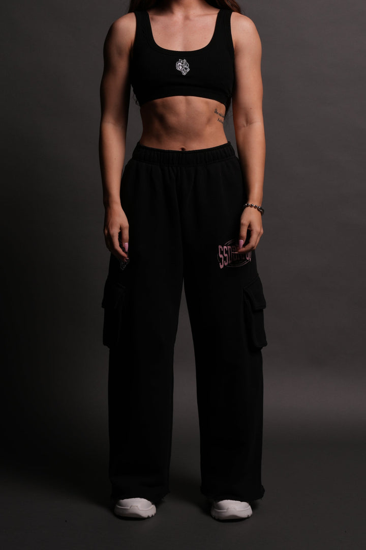 SSDDNFGU FRVR Durst Cargo Sweats in Black