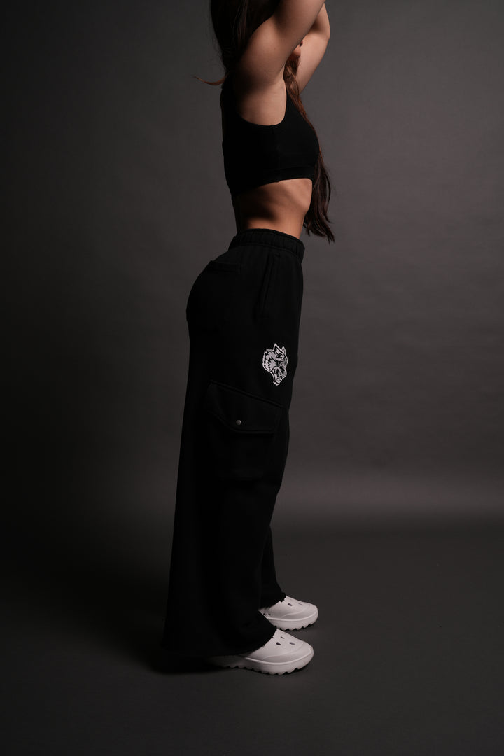SSDDNFGU FRVR Durst Cargo Sweats in Black