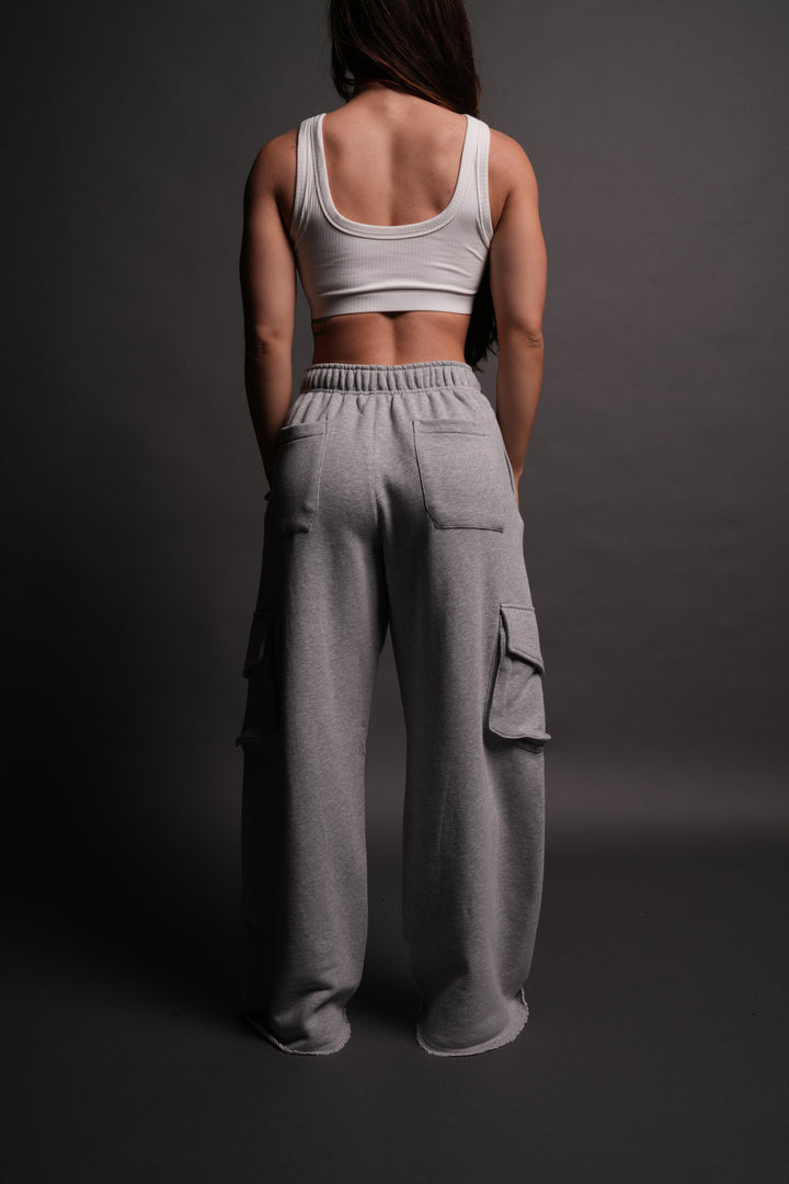 SSDDNFGU FRVR Durst Cargo Sweats in Light Athletic Gray