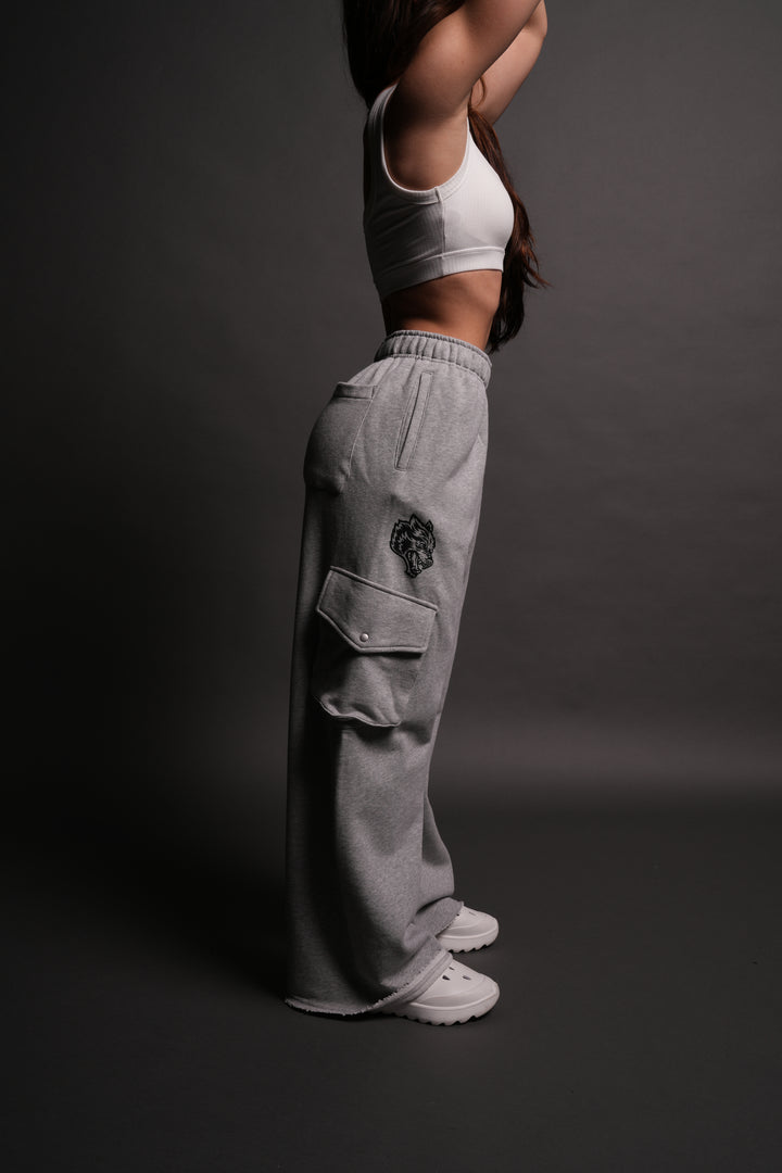 SSDDNFGU FRVR Durst Cargo Sweats in Light Athletic Gray