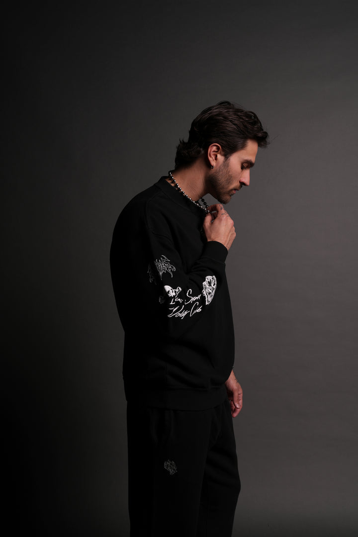 Always SSDD NFGU London Crewneck in Black