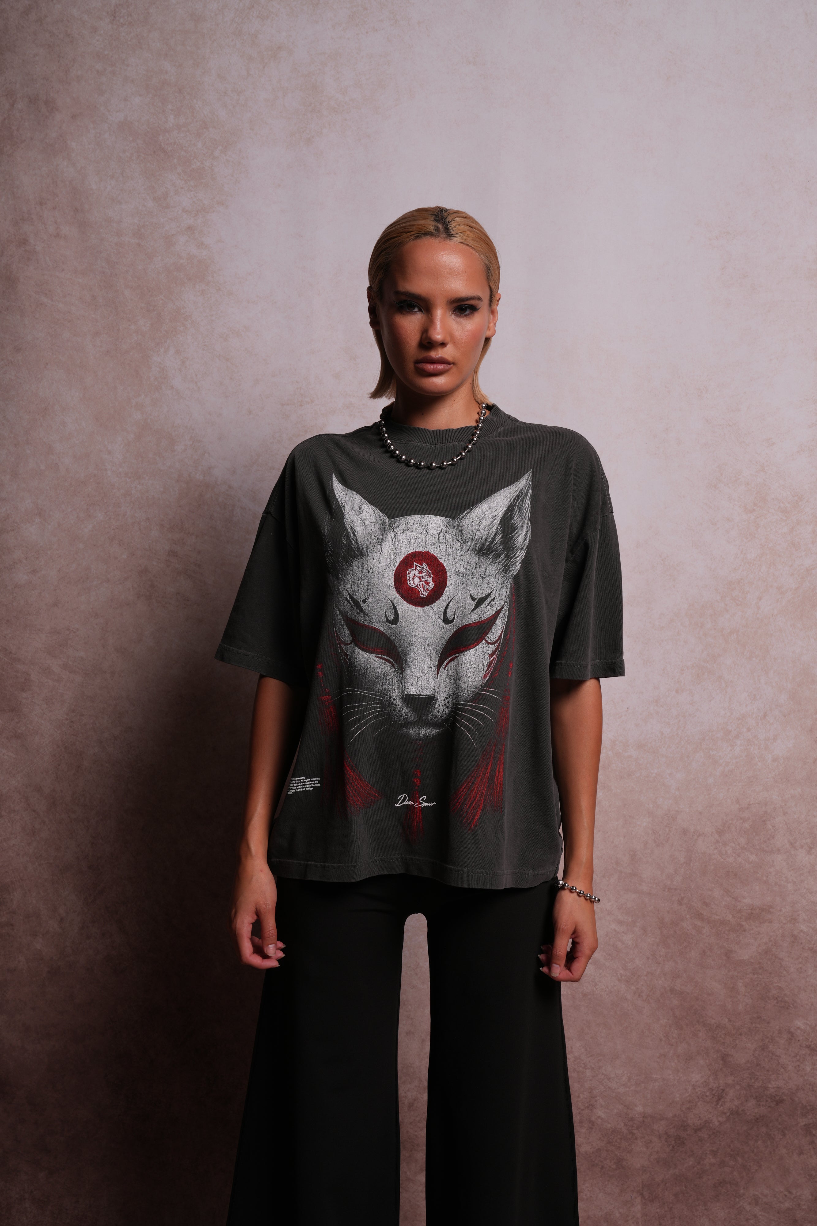 Darc Wisdom She Premium "Box Cut" Tee in Wolf Gray
