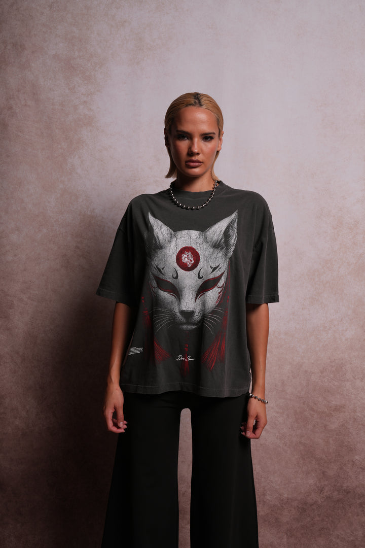 Darc Wisdom She Premium "Box Cut" Tee in Wolf Gray