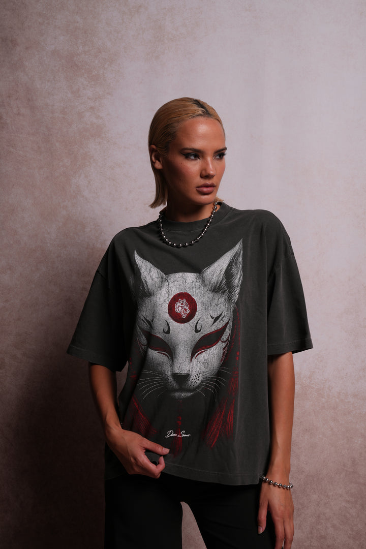 Darc Wisdom She Premium "Box Cut" Tee in Wolf Gray