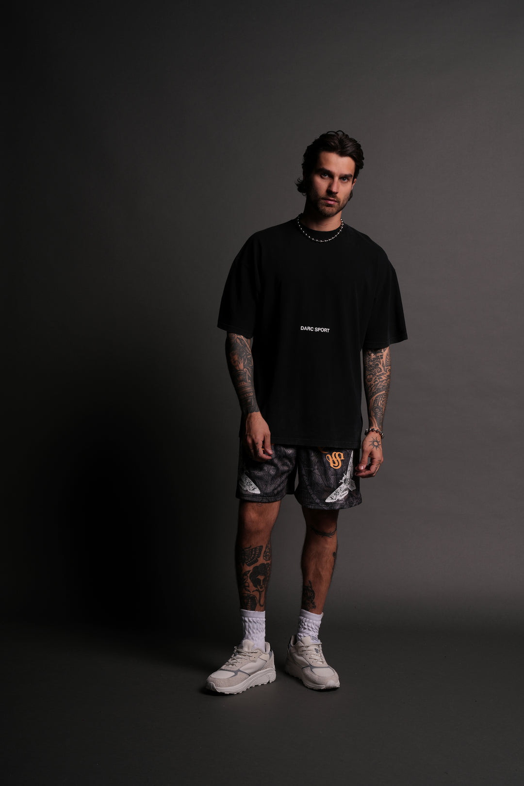 Come Hell Or High Water "Premium" Oversized Tee in Black