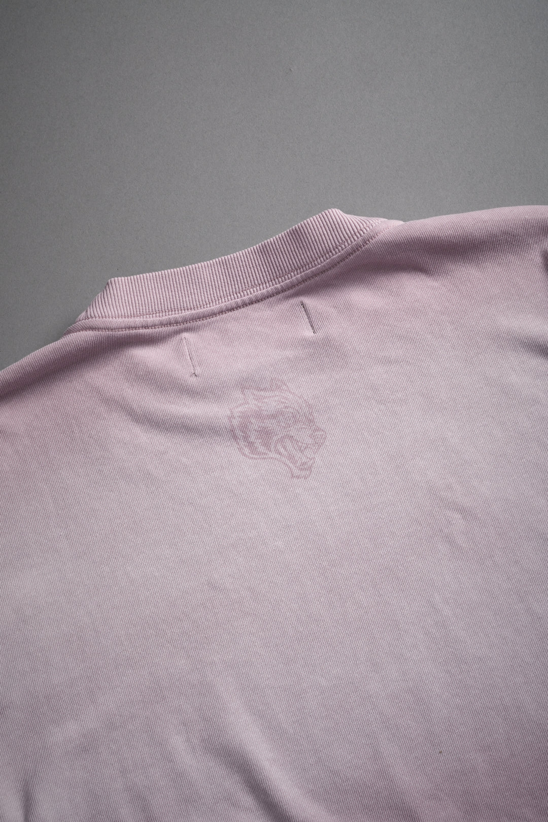 Chopper Bungee Cropped Tee in Purple Smoke Horizon Sun Fade