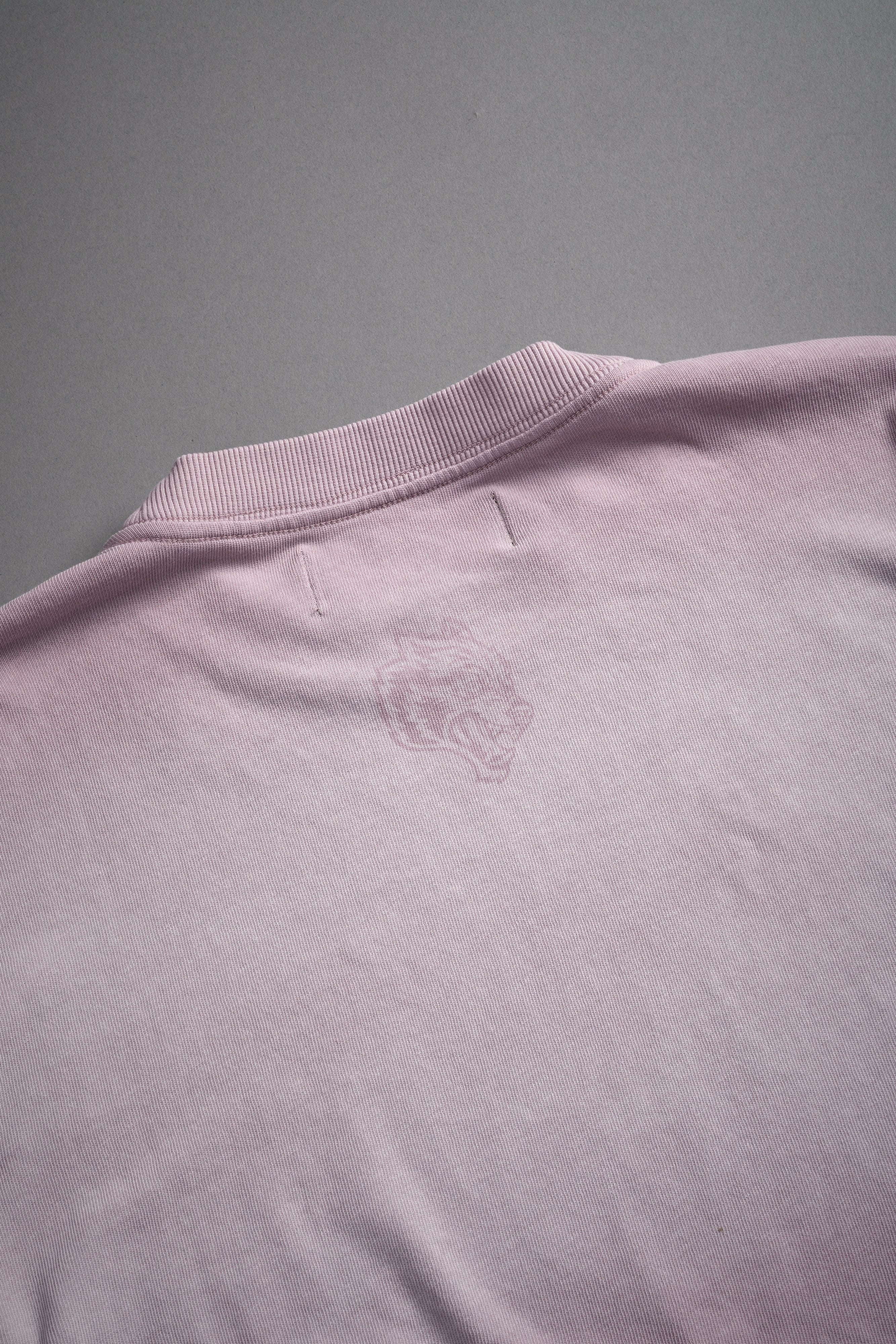 Chopper Bungee Cropped Tee in Purple Smoke Horizon Sun Fade