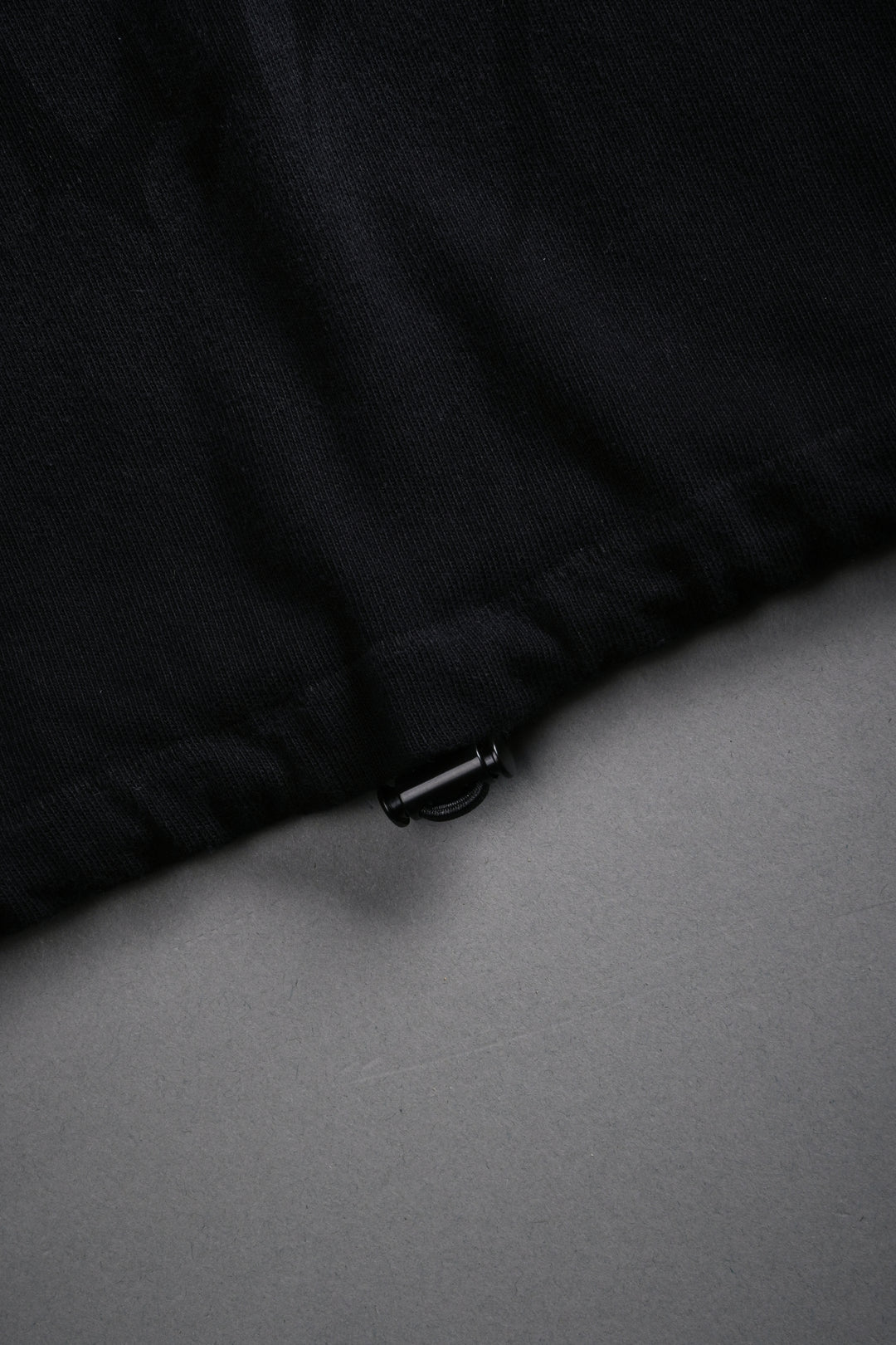 Forged From Iron Bungee Cropped Tee in Black Horizon Sun Fade
