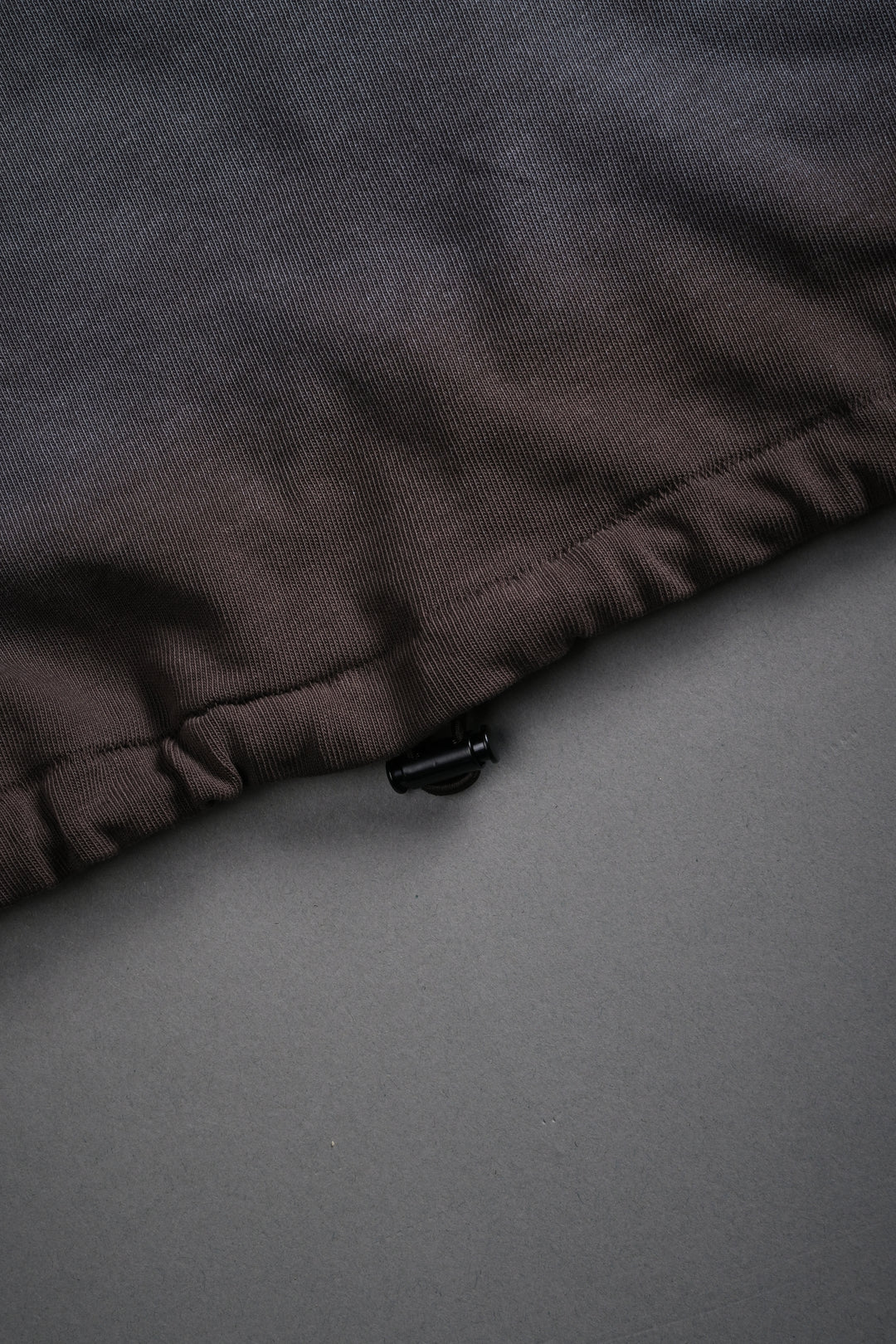 Chopper Bungee Cropped Tee in Darc Brown Horizon Sun Fade