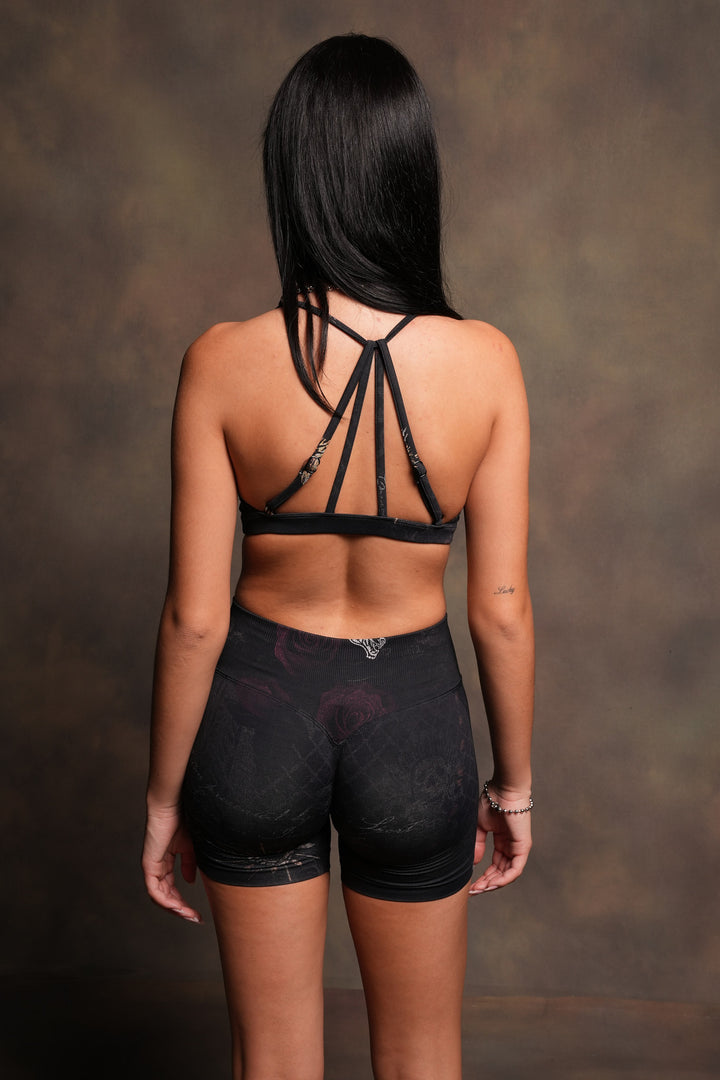 Wolves Pyramid Evey Seamless Short In Midnight Sorrow