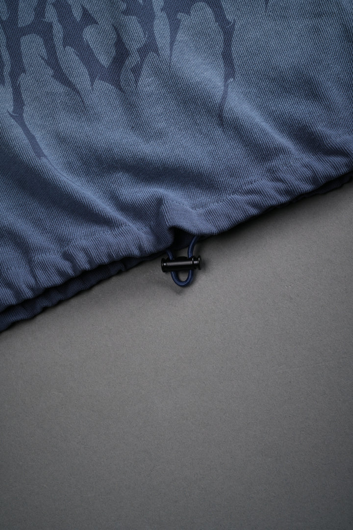 Forged From Iron Bungee Cropped Tee in Denim Horizon Sun Fade