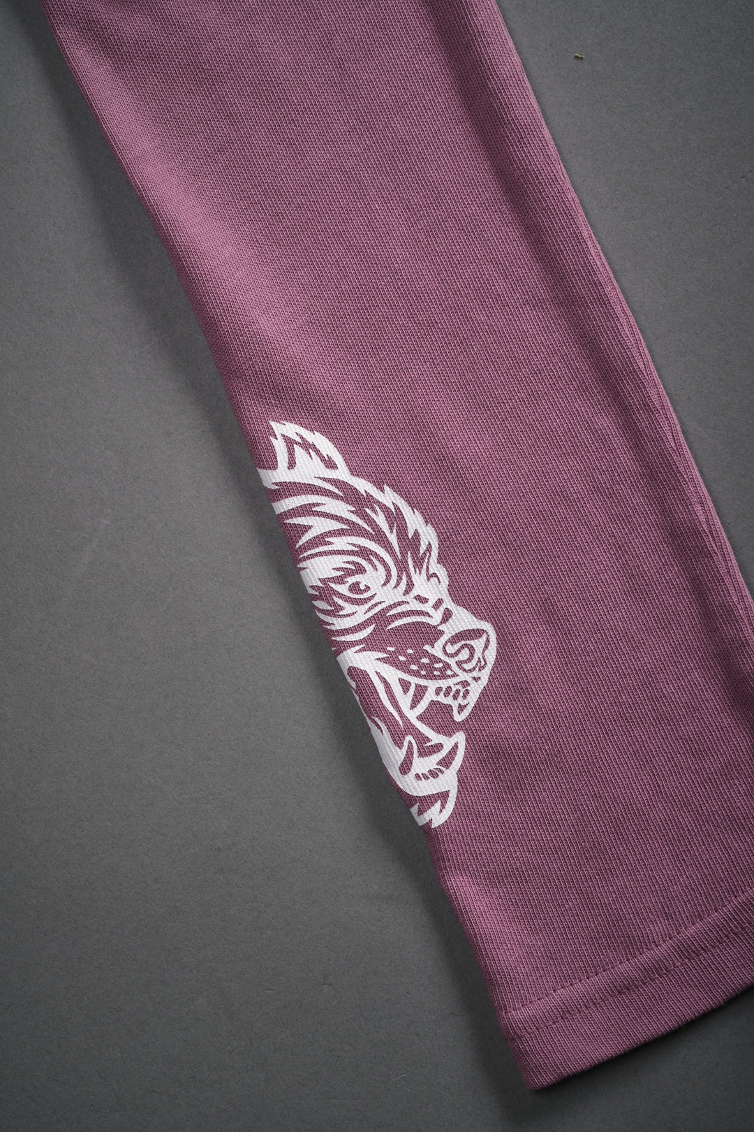 Moth Kanji L/S "Baby" Tee in Pink Smoke